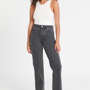 Rolla's Classic Straight Vintage Black Jeans